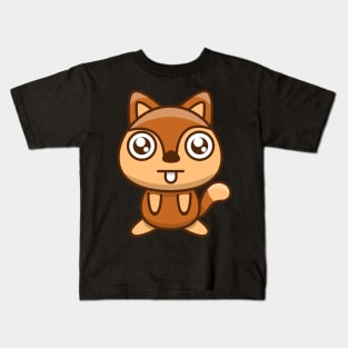 Squirrel Cute Kids T-Shirt